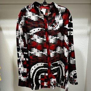 Christian Lacroix Sheer Blouse